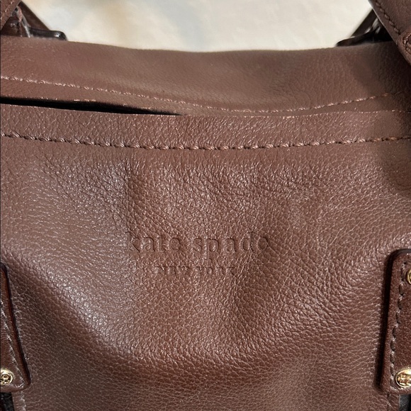 Kate Spade Brown Leather Satchel - Picture 2 of 13